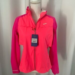 Pink Brooks Waterproof Highpoint Jacket